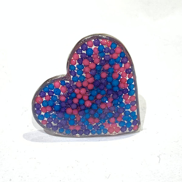 Sprinkle Heart Ring