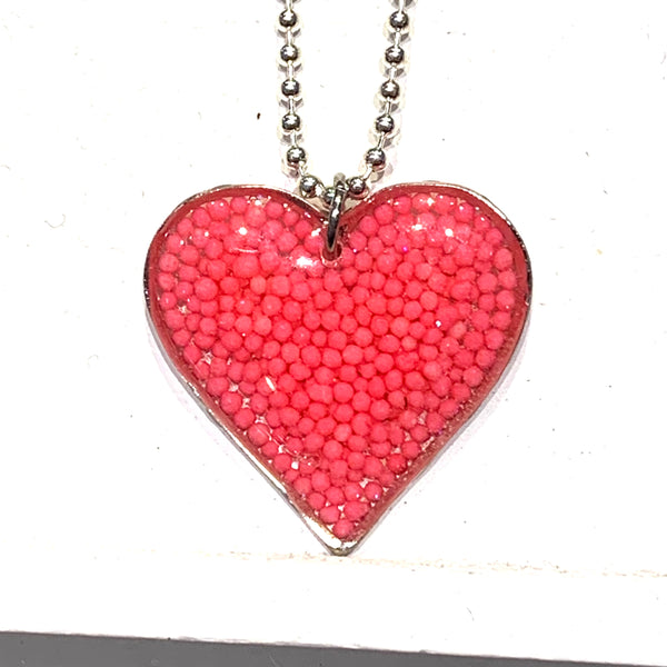 Sprinkle Heart Necklace