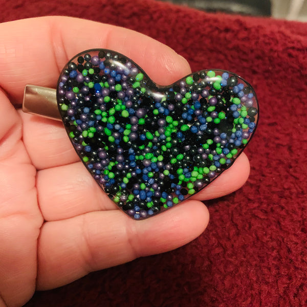 Big Heart Hair Clip