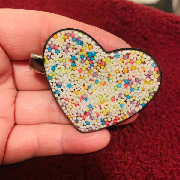 Big Heart Hair Clip