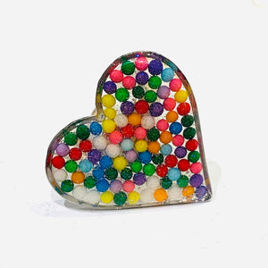 Sprinkle Heart Ring