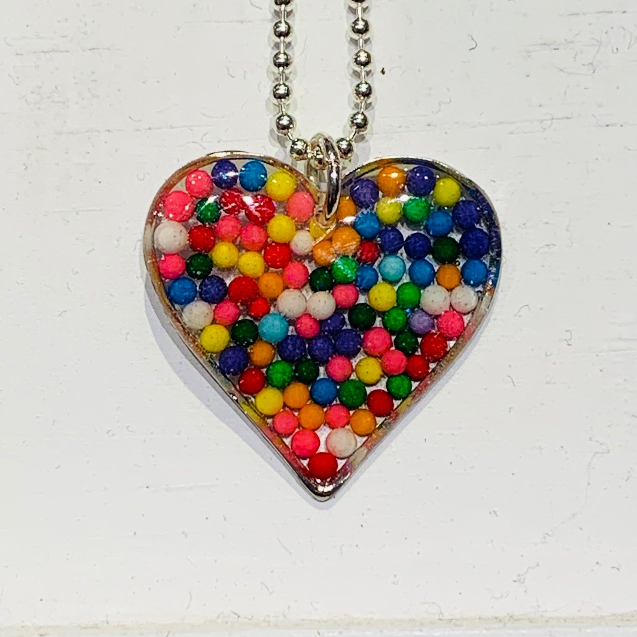 Sprinkle Heart Necklace