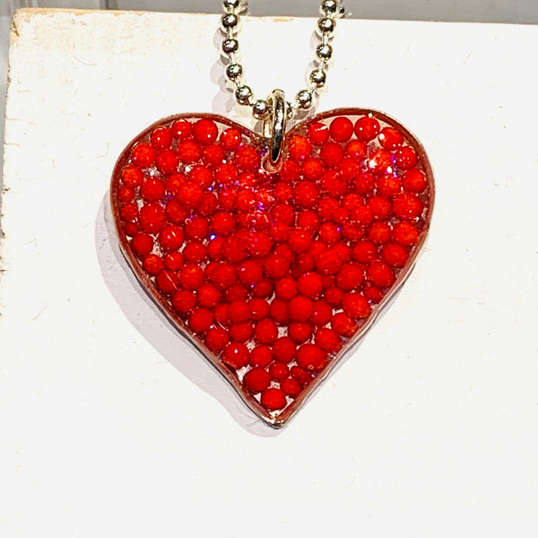 Sprinkle Heart Necklace