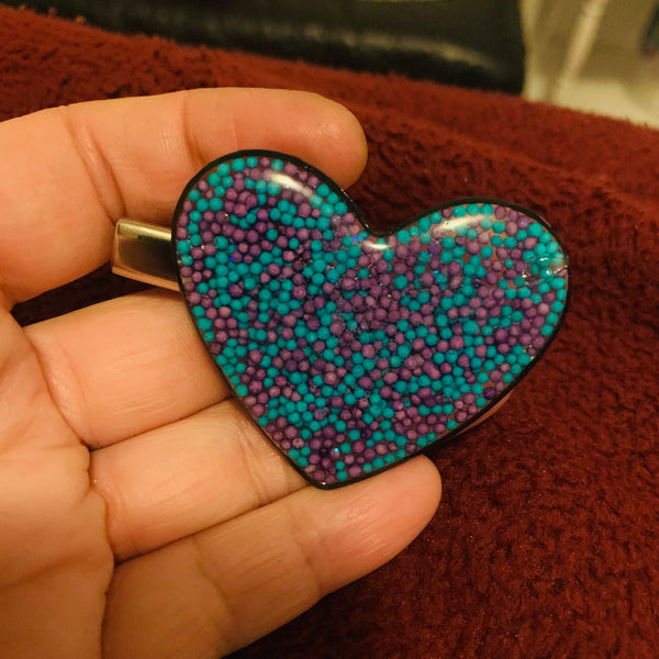 Big Heart Hair Clip