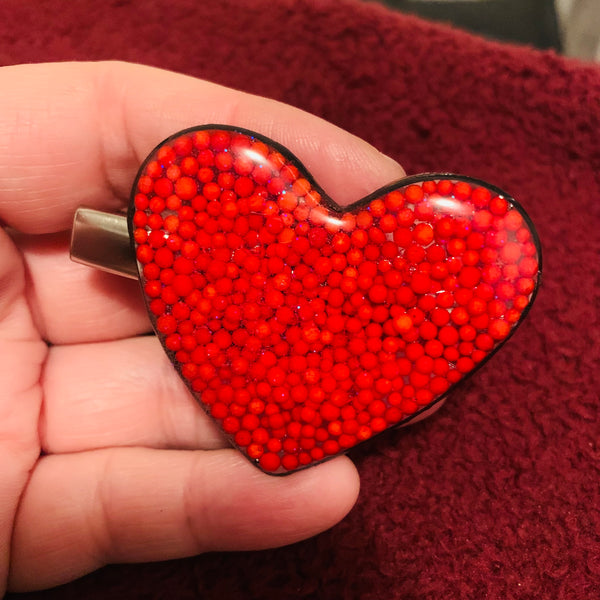 Big Heart Hair Clip