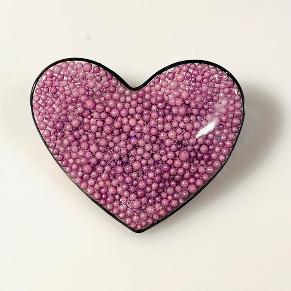 Big Heart Sprinkles Brooch