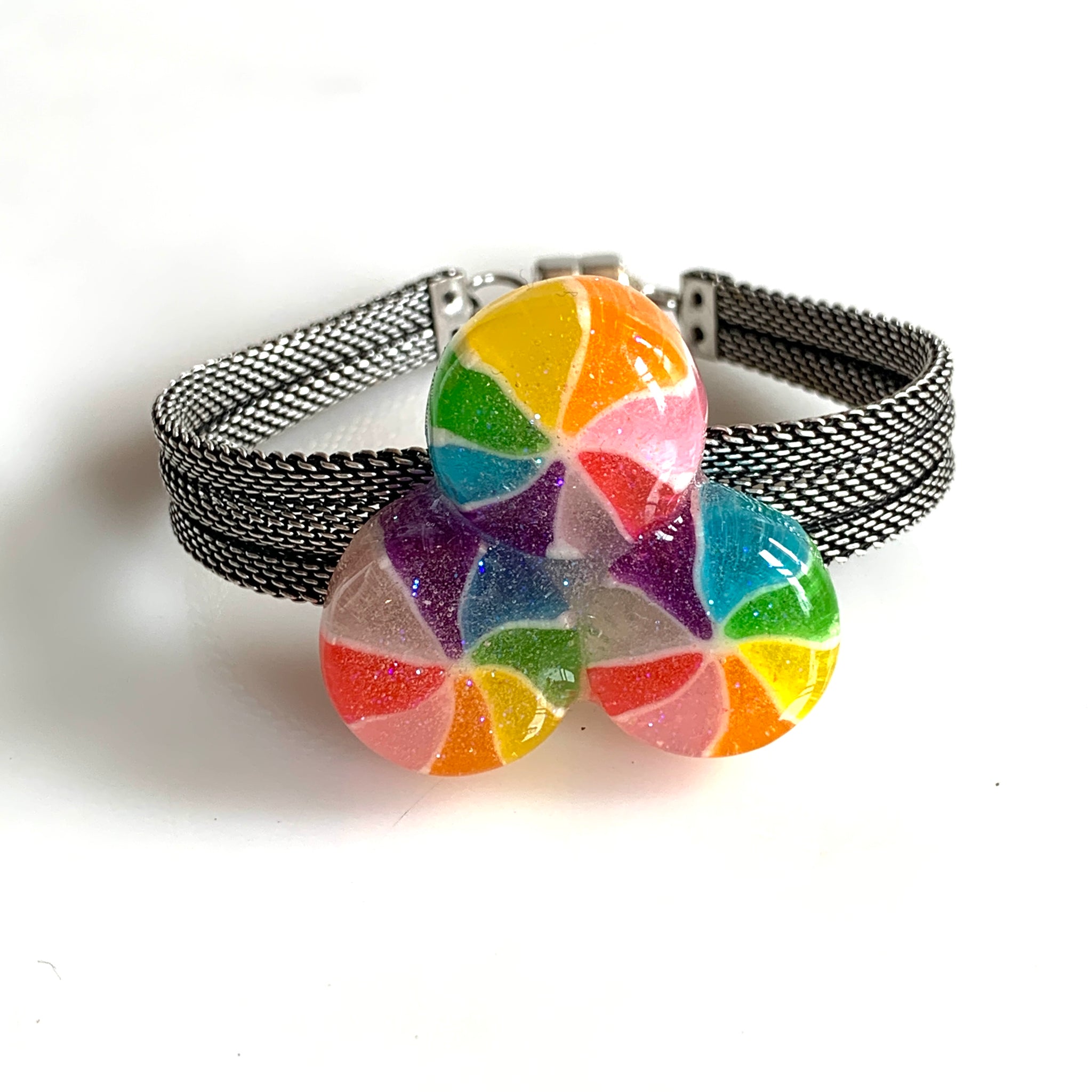 Japanese Pinwheel Candy Bracelet – Glitterlimes