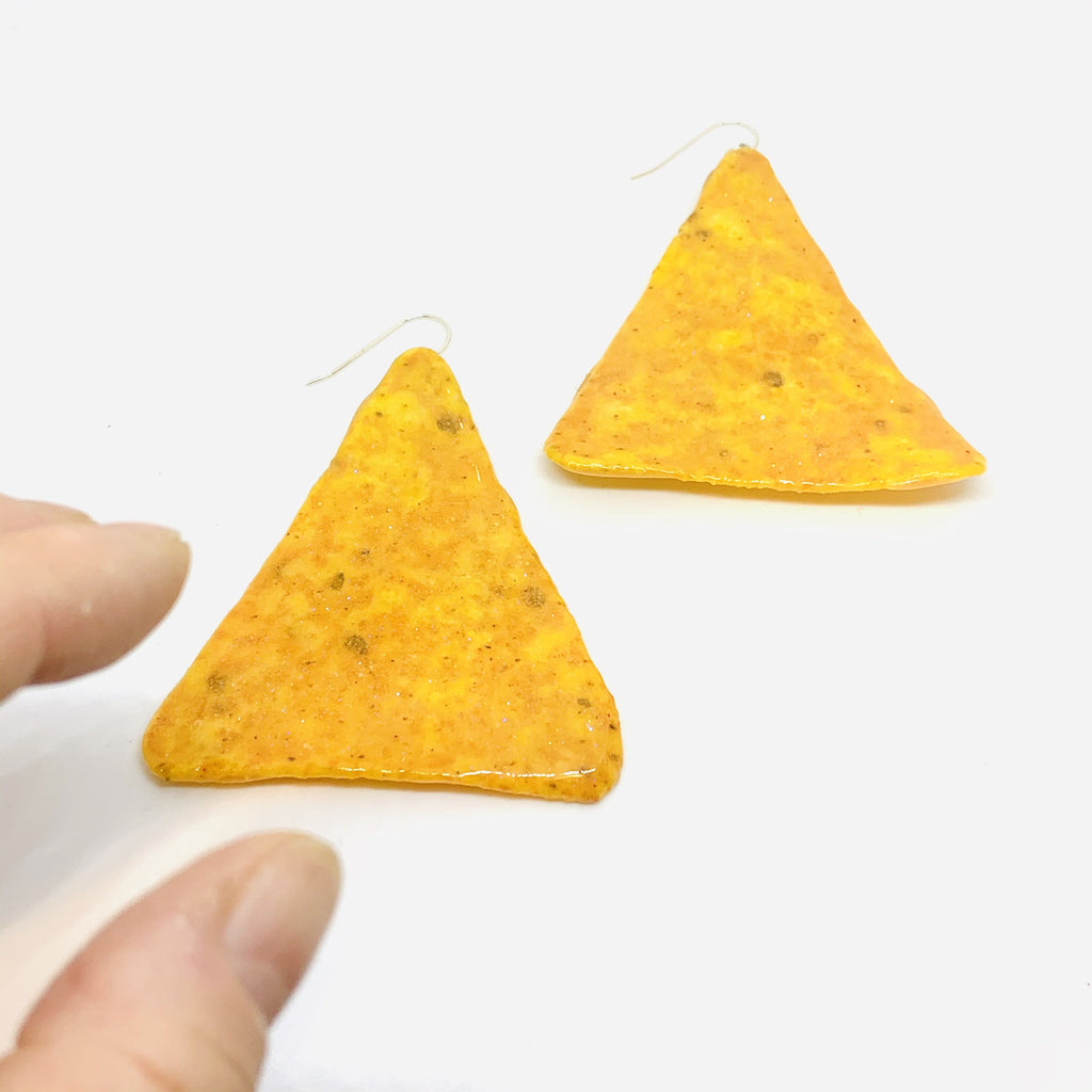 Tortilla Chip & Salsa Mexican Food Earring Stud Earrings Food